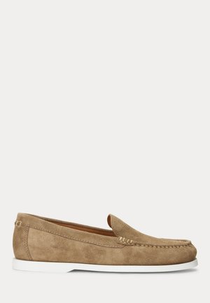 Polo Ralph Lauren, MERTON SUEDE VENETIAN LOAFER - Loaferit/pistokkaat - dirty buck