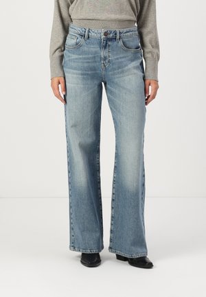 Wide leg - blue denim