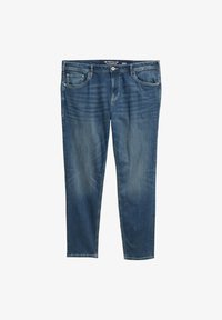 Geselecteerd, used mid stone blue denim