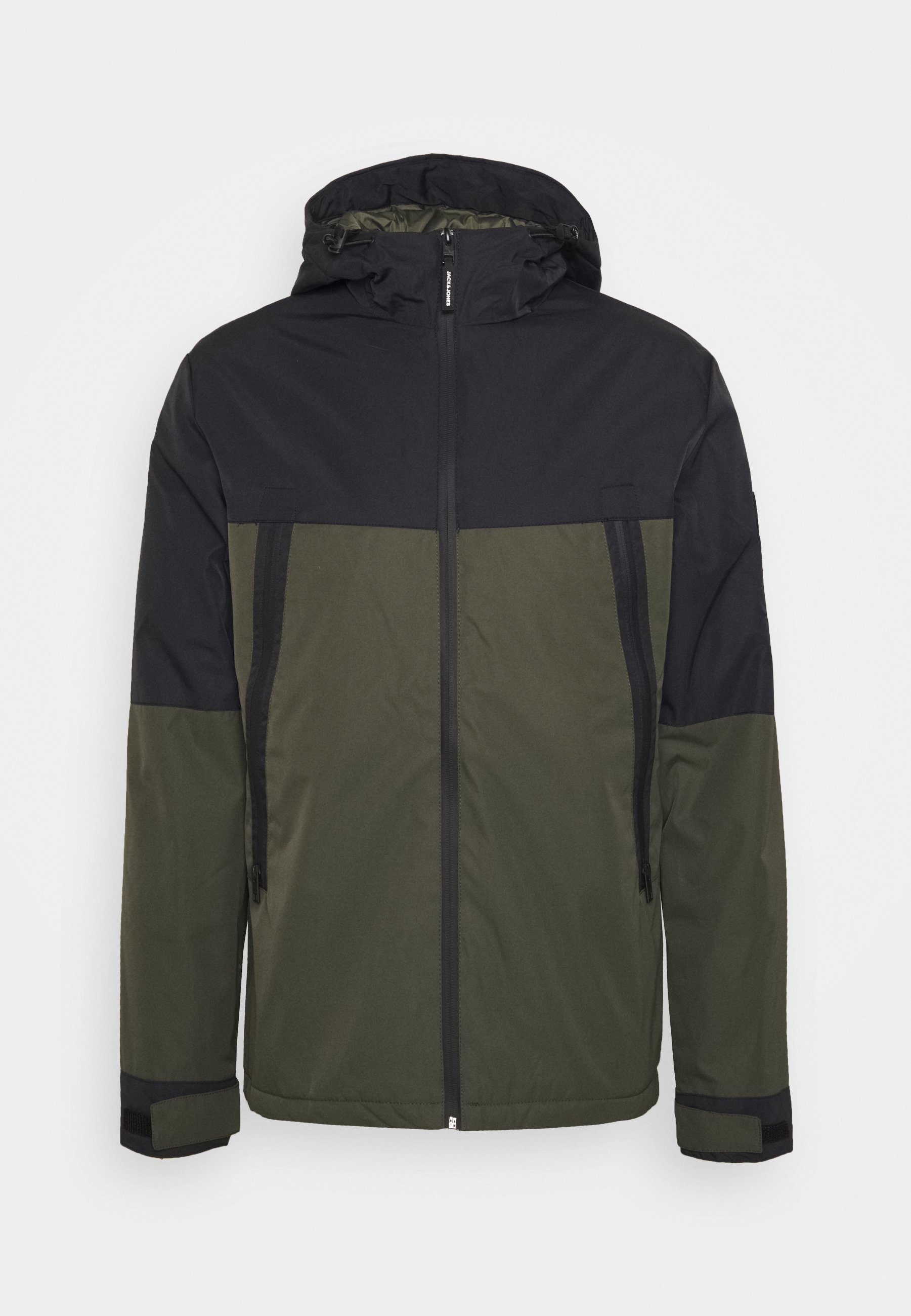 Jack \u0026 Jones JCOBEATLE JACKET - Light jacket - forest night/khaki -  Zalando.co.uk