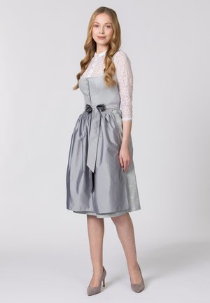AUDREY - Dirndl - hellgrau
