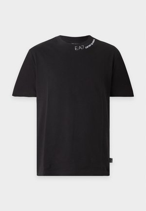 EA7 Emporio Armani, TRAIN LOGO SERIES TEE - T-shirt basique - black