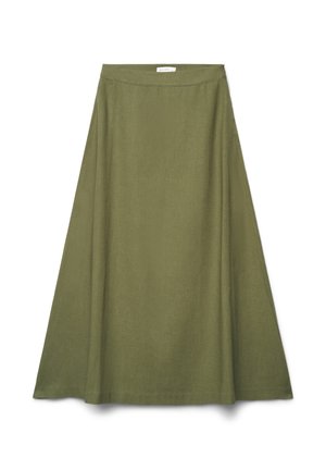 Calliope, GONNA TINTA UNITA - Gonna lunga - verde militare scuro