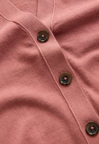 SOFT TOUCH V-NECK BUTTON UP - Vesta na kopčanje - blush pink