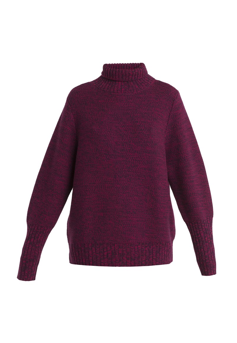 Icebreaker MERINO SEEVISTA FUNNEL NECK SWEATER - Jumper - nightshade ...