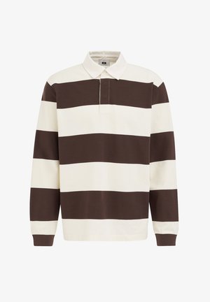 WE Fashion, Polo - dark brown