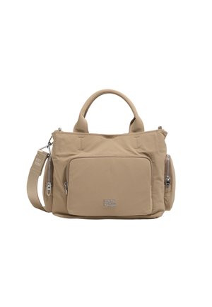 BIMBA Y LOLA, BIMBA Y LOLA BOLSO BANDOLERA POCKET GRANDE CAQUI CLARO - Bolso de mano - caqui claro