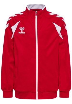 CORE 2 0 TRACK ZIP - Trainingsvest - true red white