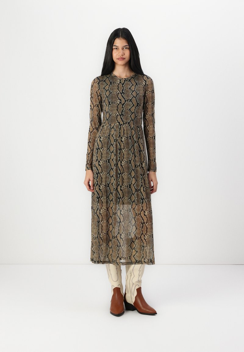 JDY JDYANIMA DRESS - Kasdienė suknelė - sepia