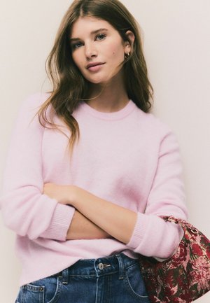 TALL - LONG SLEEVE CREW NECK - Jumper - blush pink