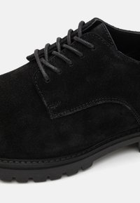 Zign LEATHER - Stringate - black