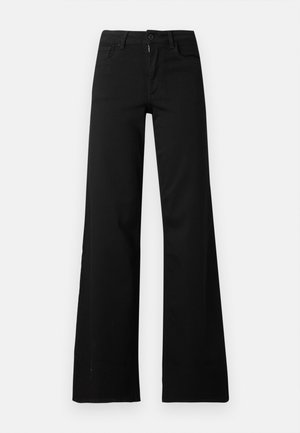 ONLY, Wide-fit ONLMADISON High waist Wide Leg Fit - Széles szárú - black denim