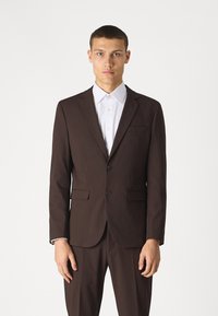 Selected Homme SLHSLIM-LIAM SUIT FLEX - Uzvalks - chocolate torte