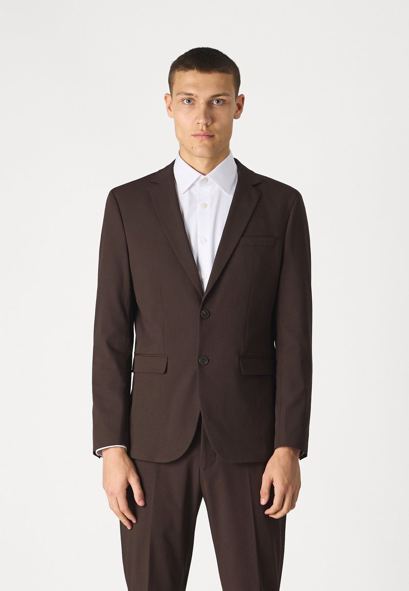 Selected Homme SLHSLIM-LIAM SUIT FLEX - Uzvalks - chocolate torte