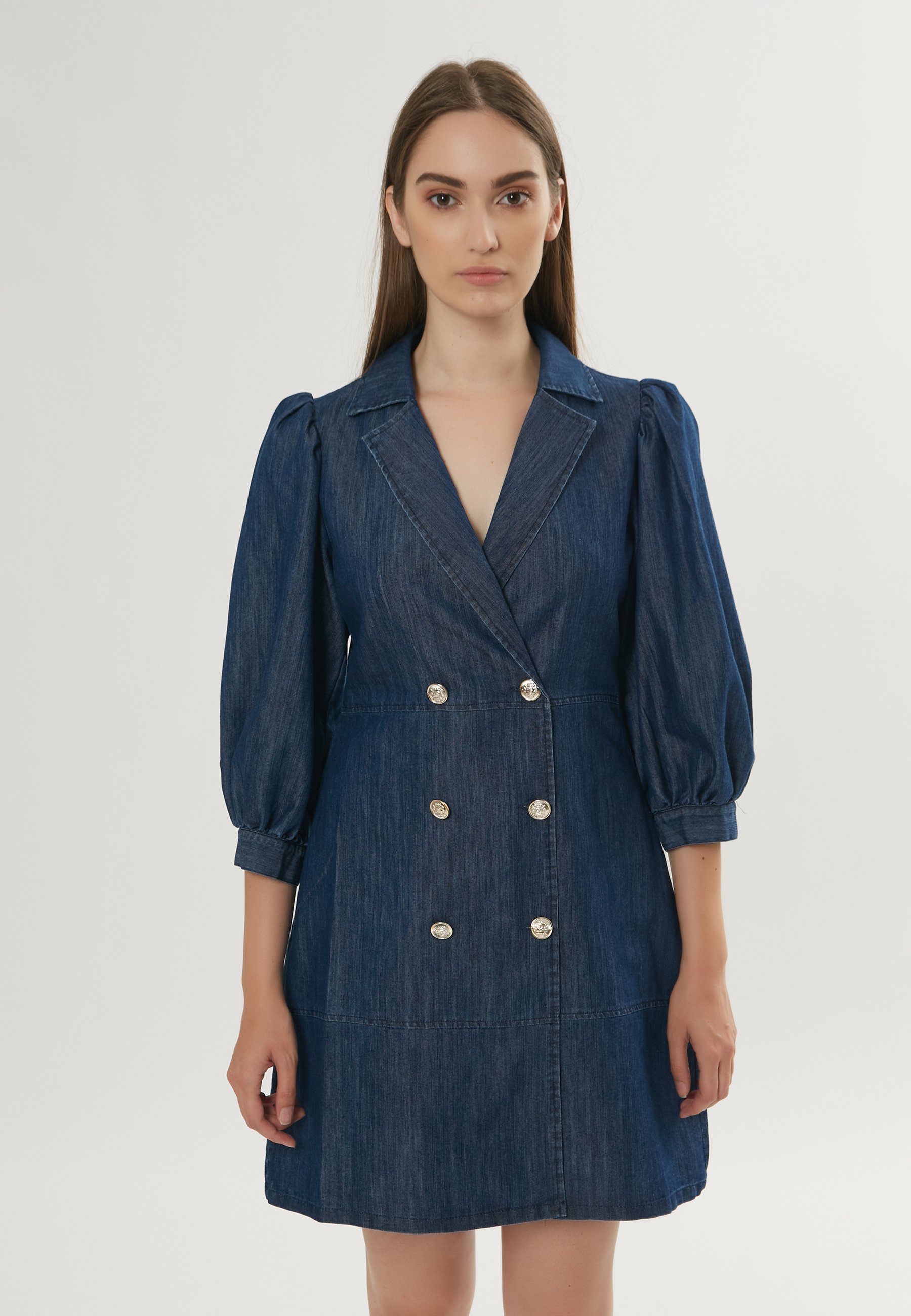 INFLUENCER Vestido vaquero - jeans/blue denim - Zalando.es