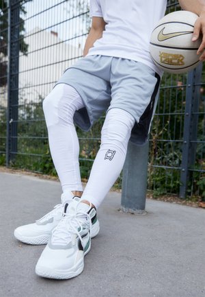 Puma HOOPS TEAM FULL - Tights - white