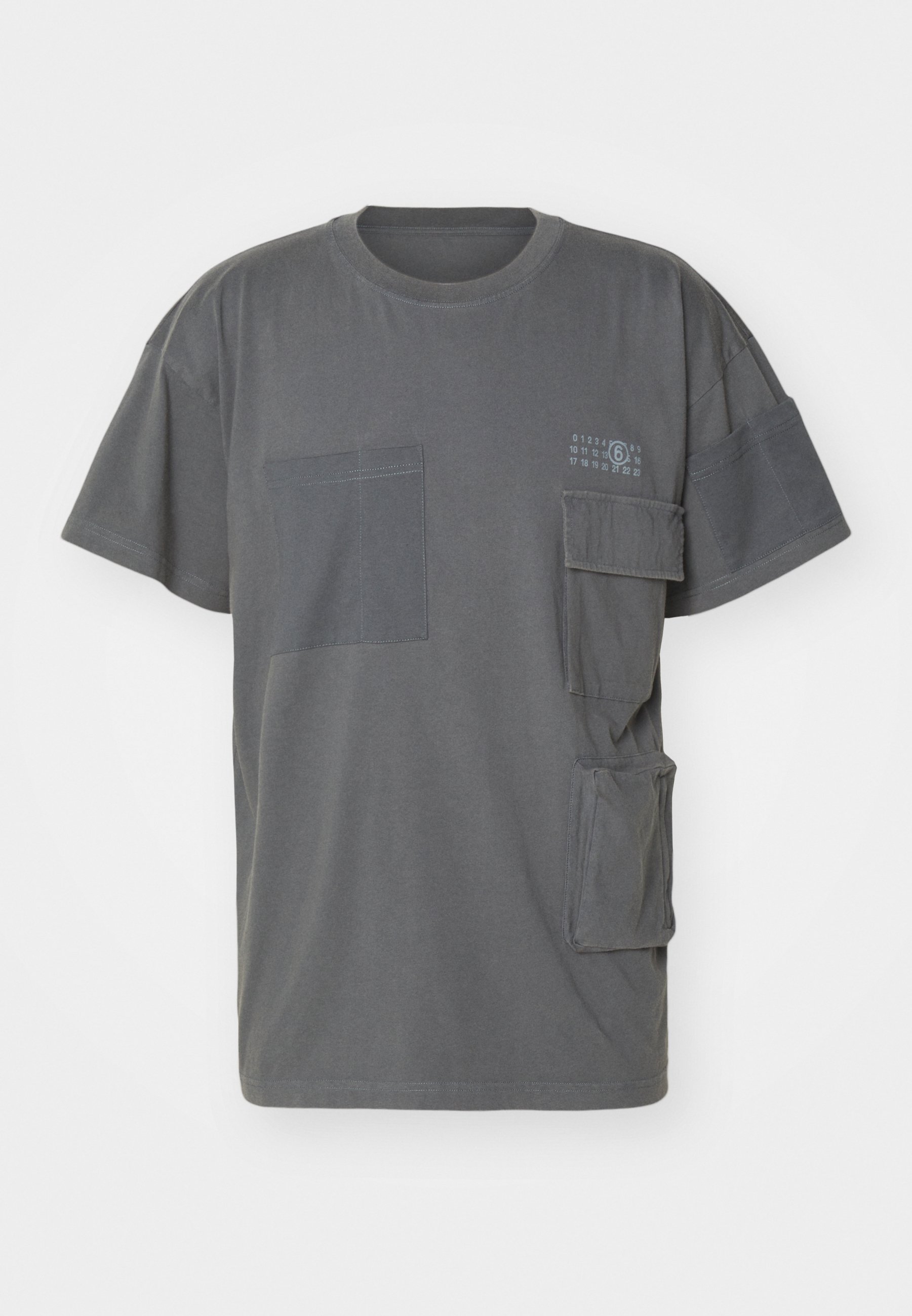 MM6 Maison Margiela Print T-shirt - grey - Zalando.co.uk