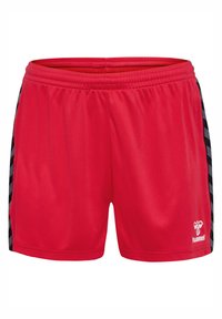 Hummel - AUTHENTIC - Korte sportsbukser - true red Miniaturebillede 1