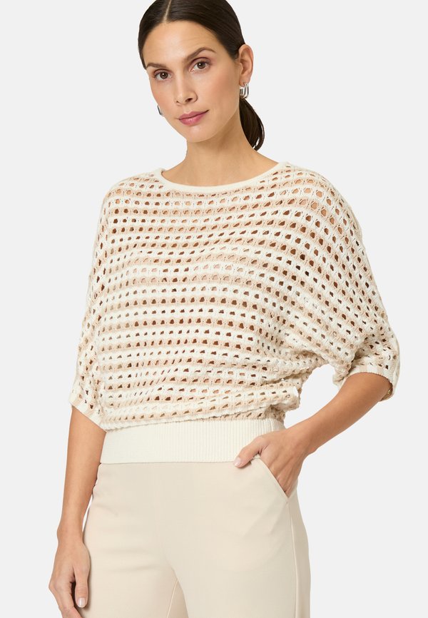 Strickpullover - creambeige