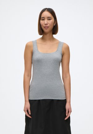 DOUBLE PACK PACKAGING - Top - medium silver grey melange