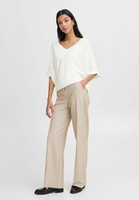 b.young MMORLA  - T-shirt basique - marshmallow