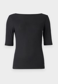 SCOOP BACK - T-shirt basique - black
