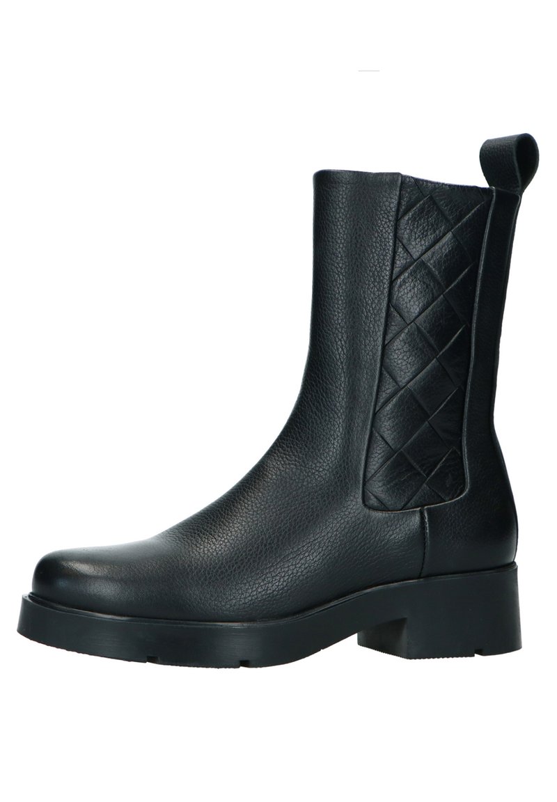 Damen Ankle Boots | Manfield Stiefelette schwarz - HL59285 Damen Ankle Boots | Manfield Stiefelette schwarz - HL59285