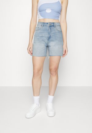 JXAURA RH HW RA SN - Denim shorts - light blue denim