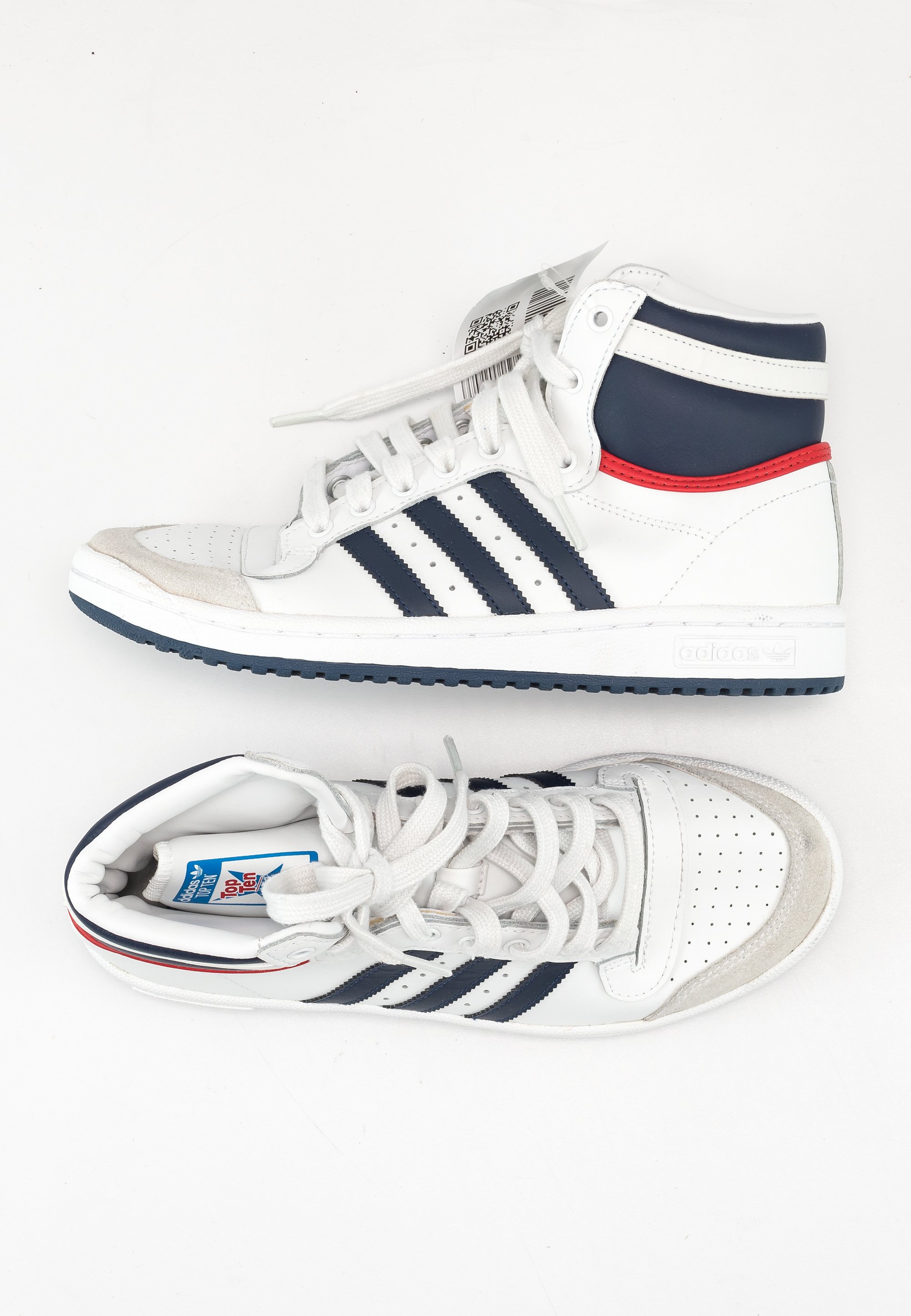 adidas Originals Sneakers alte white/bianco (Second hand