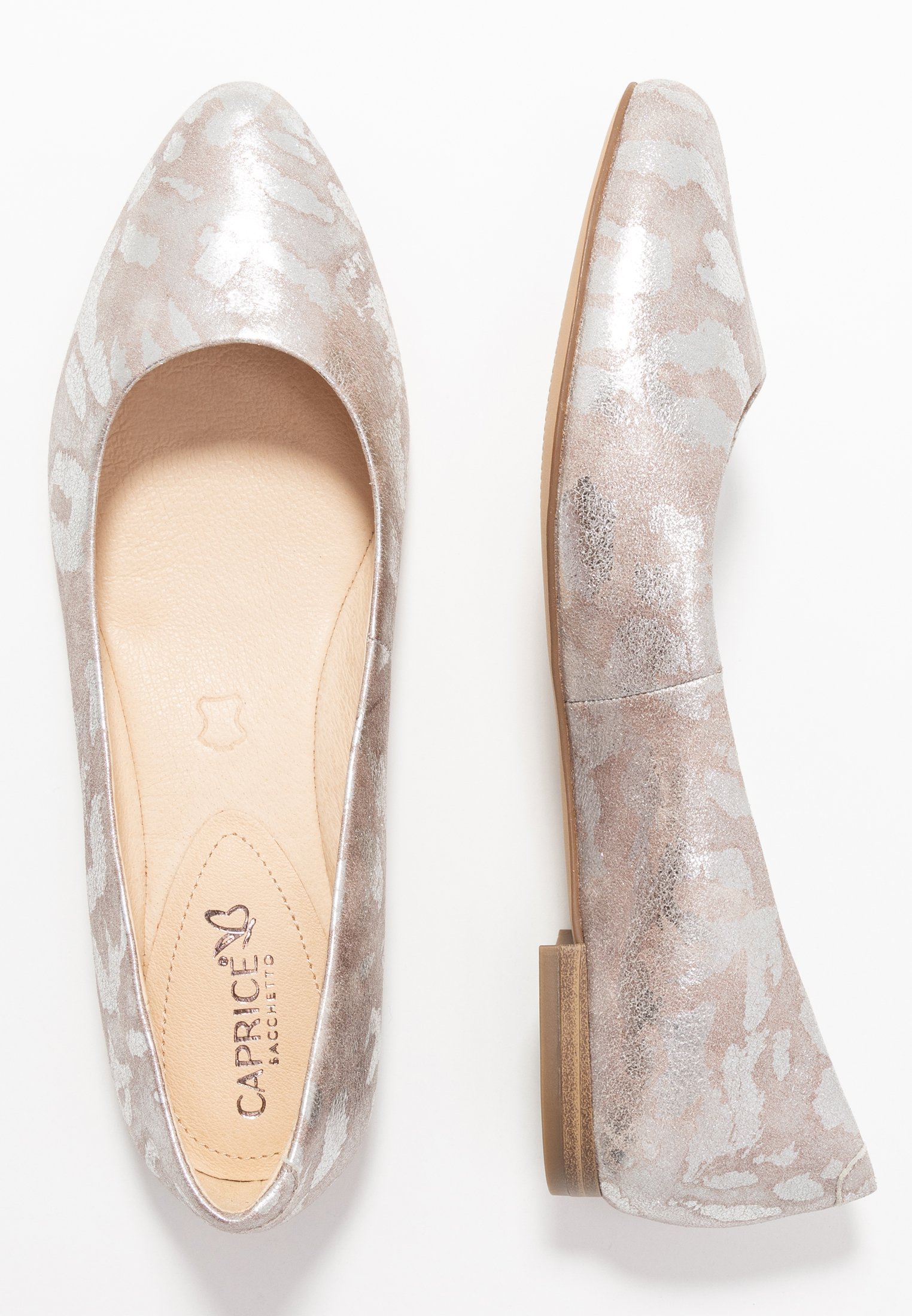 Ballerinaskor taupe Ballerinaskor taupe