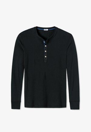 Schiesser T-shirt à manches longues - schwarz