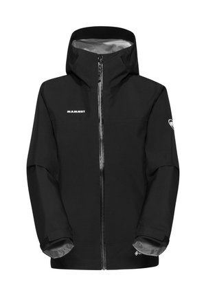 Mammut CRATER LIGHT HOODED - Hardshell jacket - black