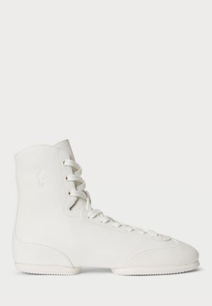 Polo Ralph Lauren THE HIGH TOP PONY BALLERINA SNEAKER - Sneakers alte - white