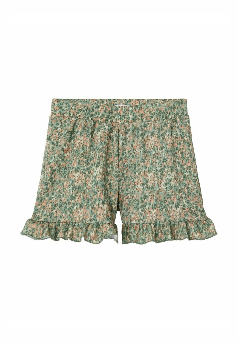 name it Shorts groen gemêleerd