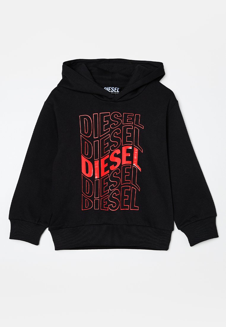 Diesel Hoodie antraciet gemêleerd
