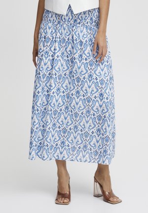 BYELSANO - Maxi skirt - vista blue mix