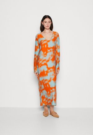 Samsøe Samsøe ALINA DRESS  - Μάξι φόρεμα - tie topaz
