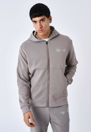 Project X Paris ZIPPÉ - Sweat zippé - taupe