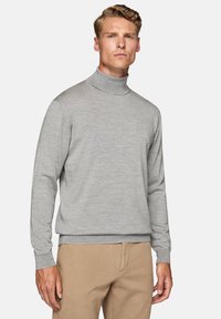Boggi Milano POLO NECK - Džemperis - grey