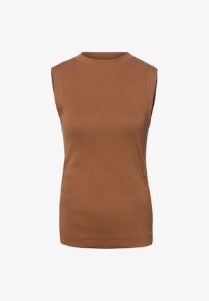 Marc O'Polo, TOP, GATHERING AT WAIST - Débardeur - camel