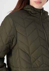 Pieces Vinterkappa /-rock - dark green