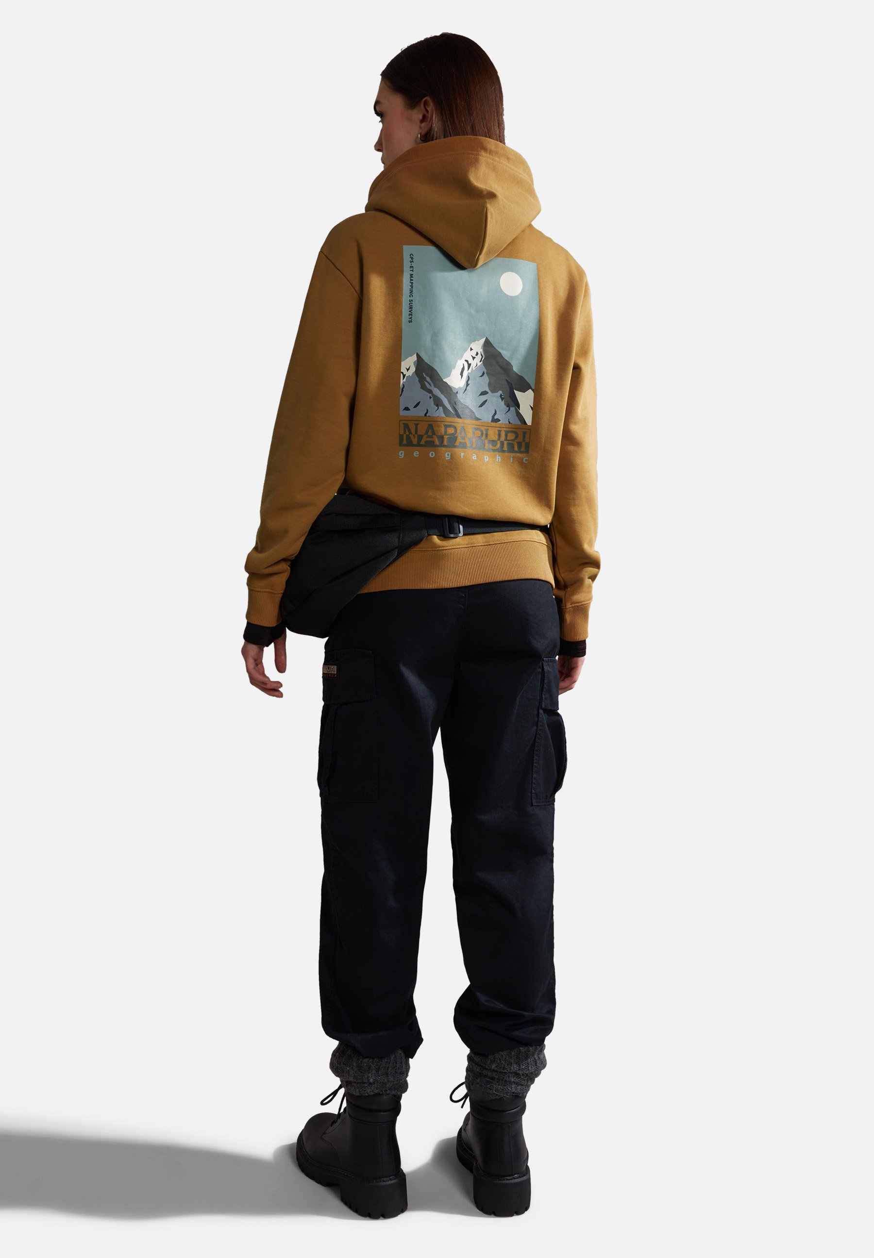 送料込★NAPAPIJRI★トレーナー B-Telemark Napapijri B-TELEMARK H 1 - Hoodie - beige bistre/beige - Zalando