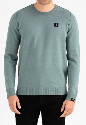 CLIFDEN CREW - Strickpullover - ice green