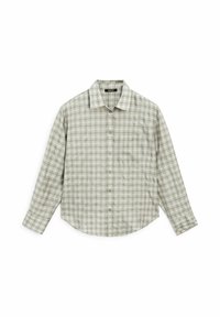 FLOWING CHECK GARMENT - Camicia - grey
