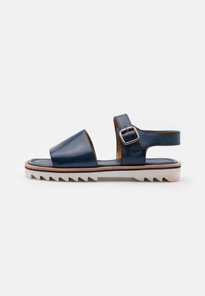 Sandály - navy/rich tan/white/navy