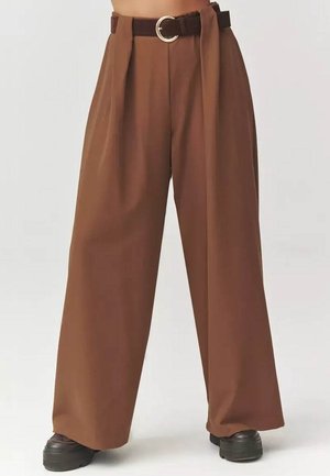 SZEROKĄ - Spodnie materiałowe