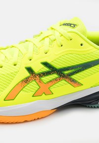 ASICS SOLUTION SWIFT FF 2 - Chaussures de padel - safety yellow/stadium orange