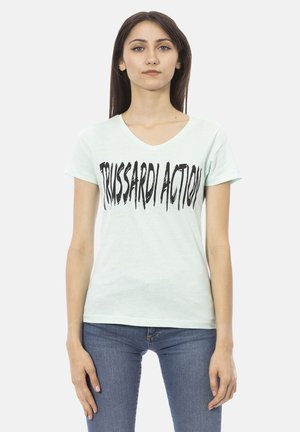 Trussardi Action T-shirt print - water green