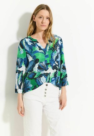 Cecil PRINT STRUKTUR - Bluse - weiß