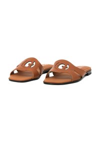 Guess SLIDE ONE BAND - Ciabattine - marrone